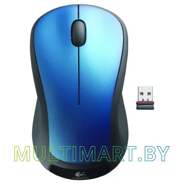 Мышь Logitech M310 (синий/черный) картинка 4